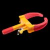 Heavy Duty Anti-Theft Tyre Wheel Clamp Lock for trailers caravans cars